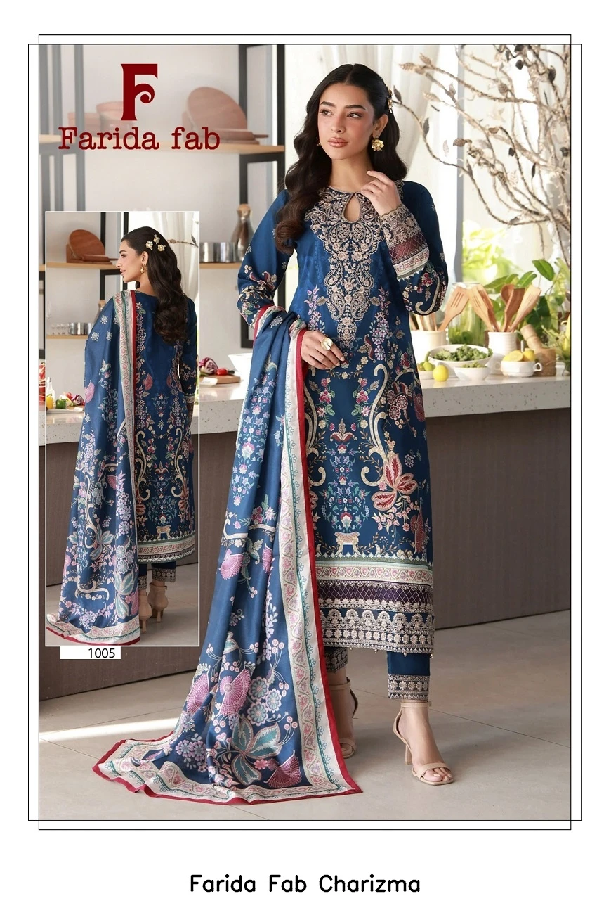 Farida Fab Charizma - Stitched 6