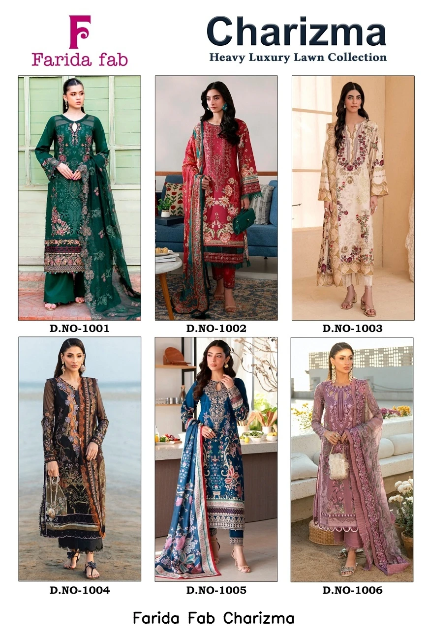 Farida Fab Charizma - Stitched 8