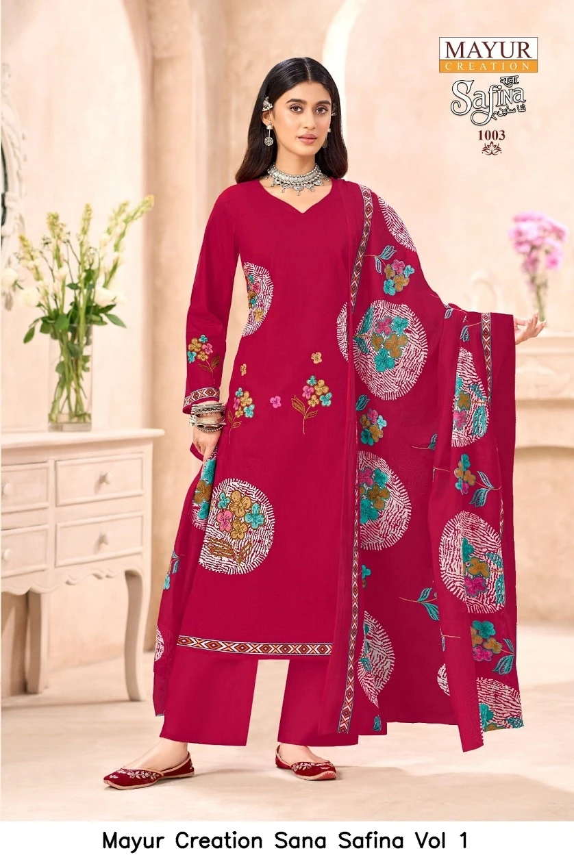 Mayur Creation Sana Safina Vol 1 3
