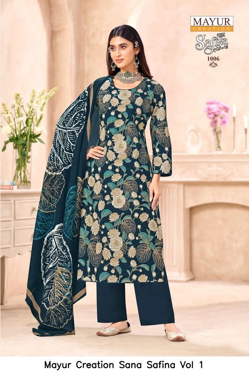 Mayur Creation Sana Safina Vol 1 4