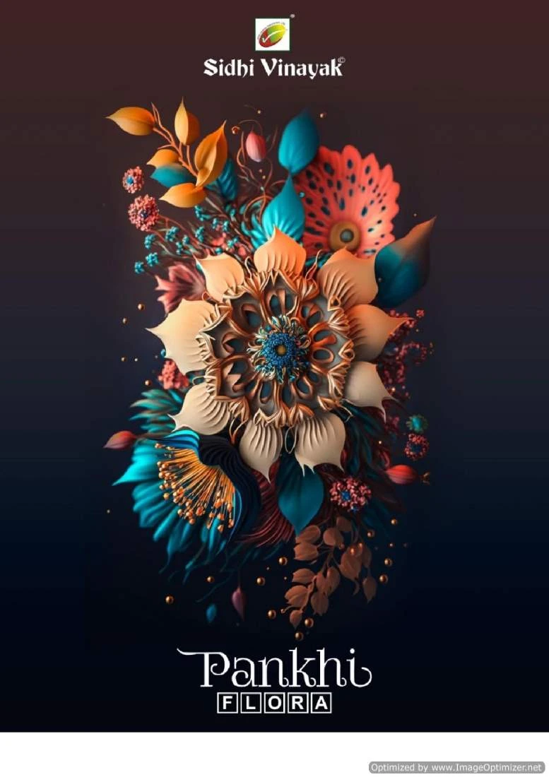 Sidhi Vinayak Pankhi Flora Vol 1 -Dress Material 1