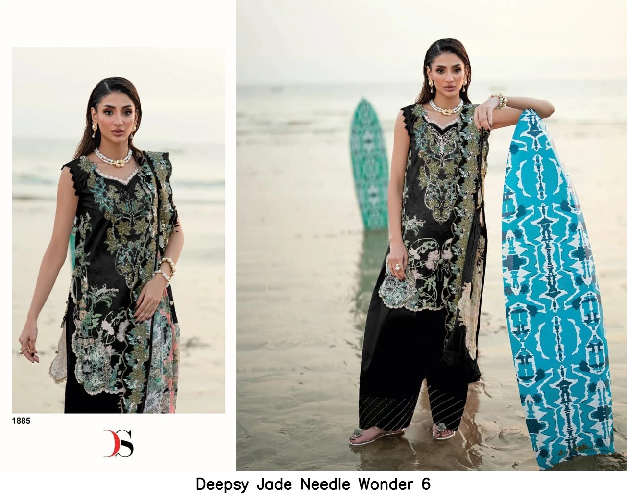 Deepsy Jade Needle Wonder 6 - Chiffon Dupatta 4