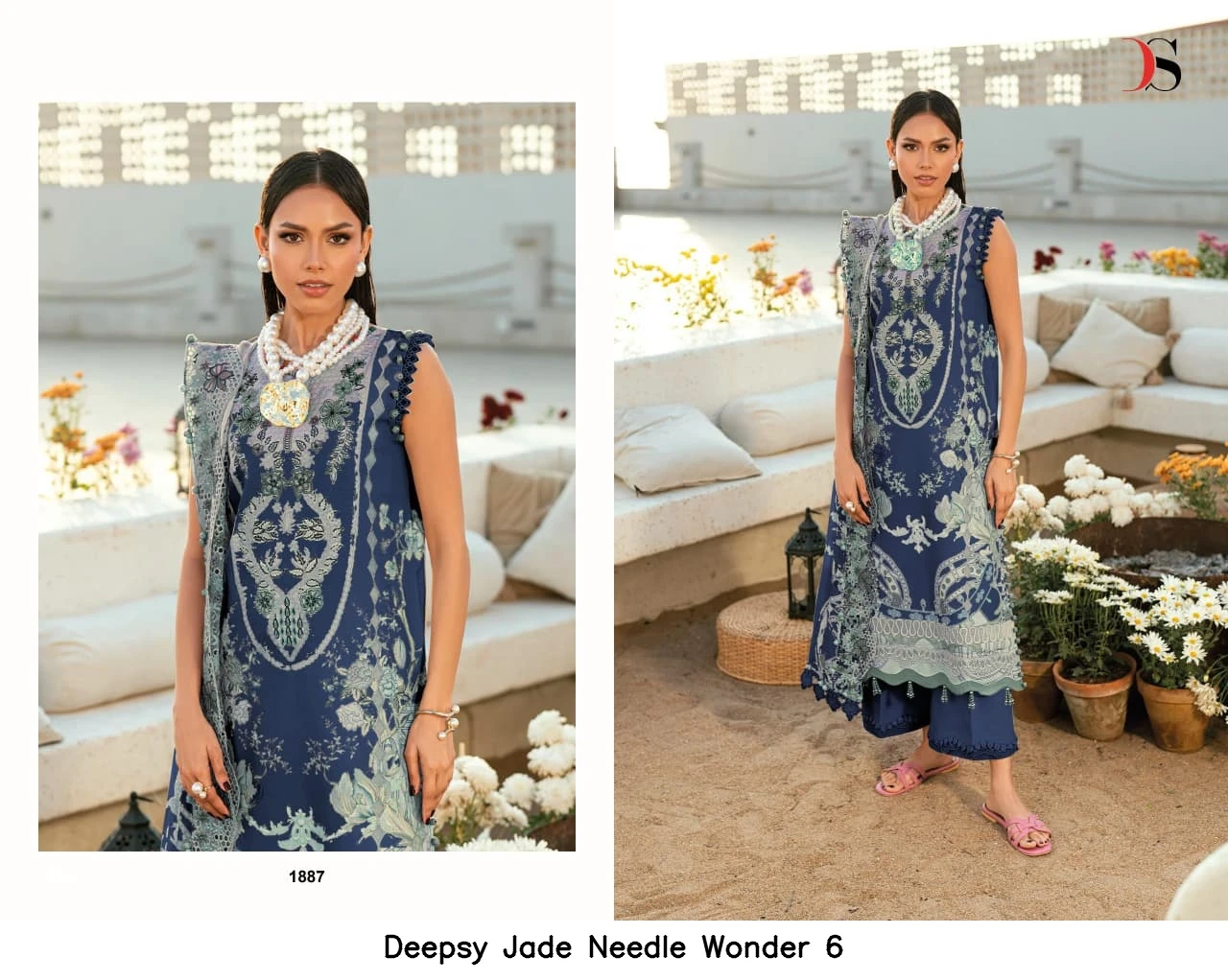 Deepsy Jade Needle Wonder 6 - Chiffon Dupatta 5