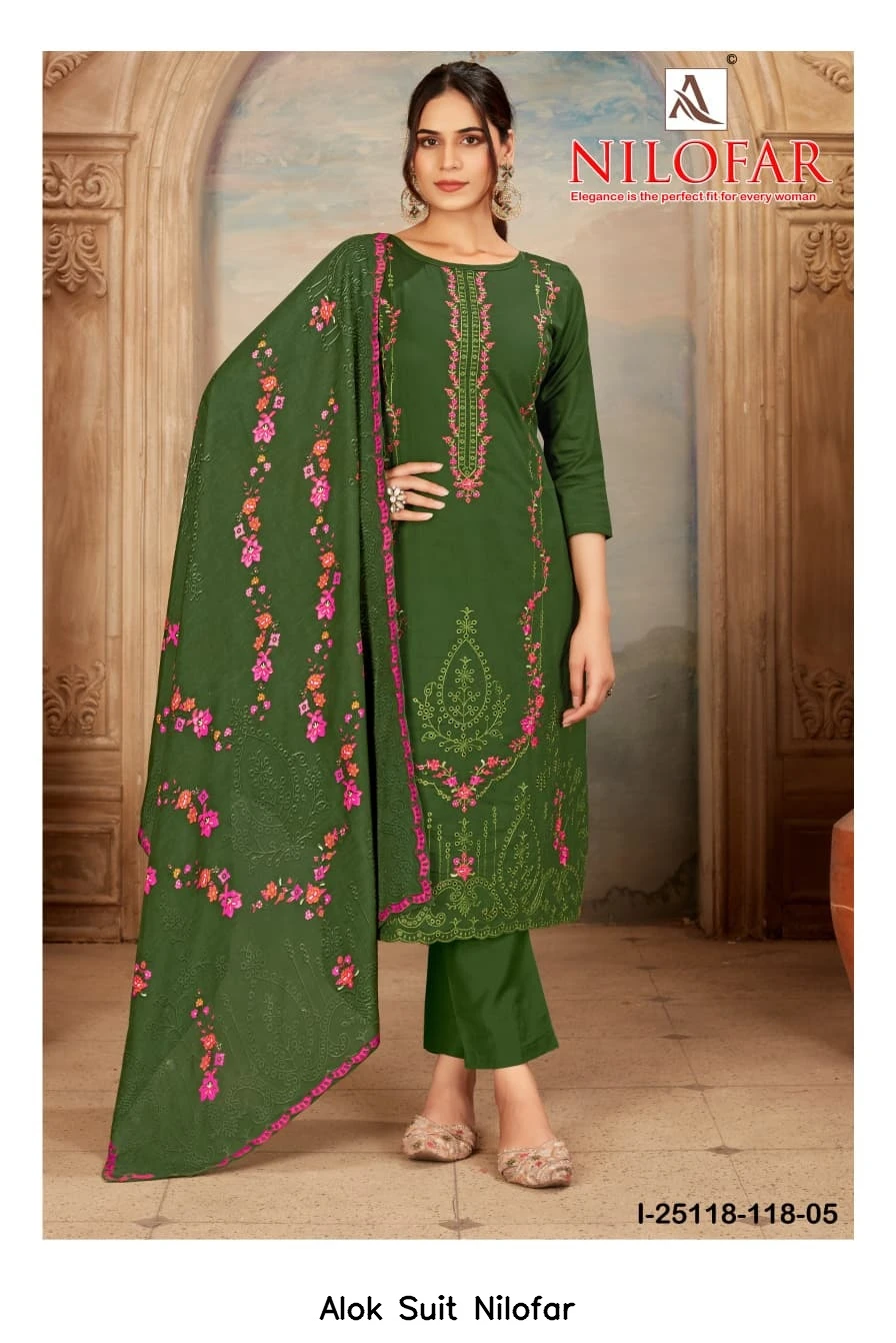 Alok Suit Nilofar 2