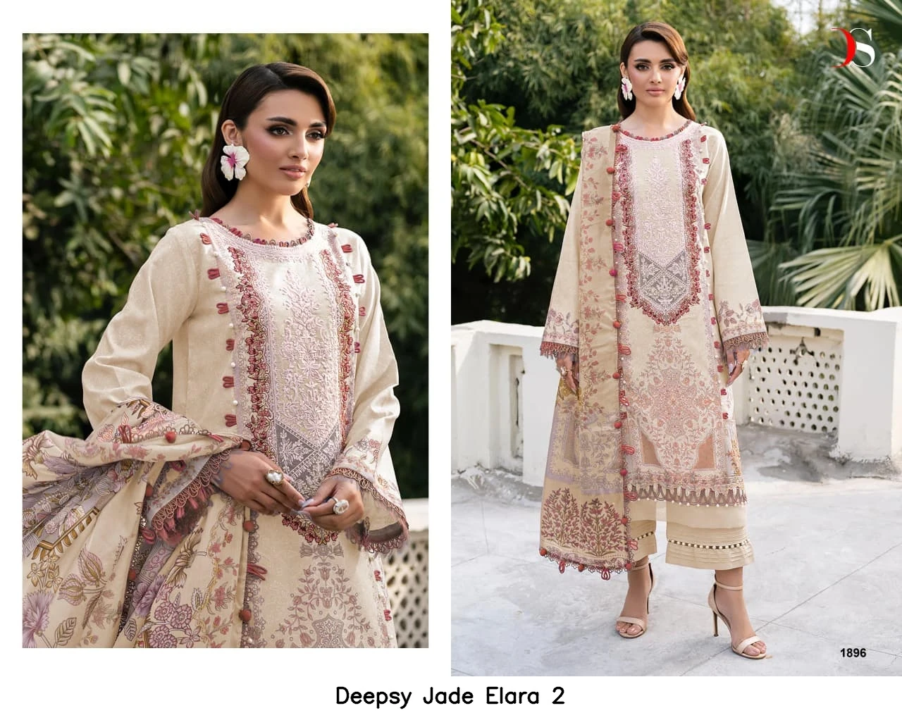 Deepsy Jade Elara 2 - Chiffon Dupatta 7