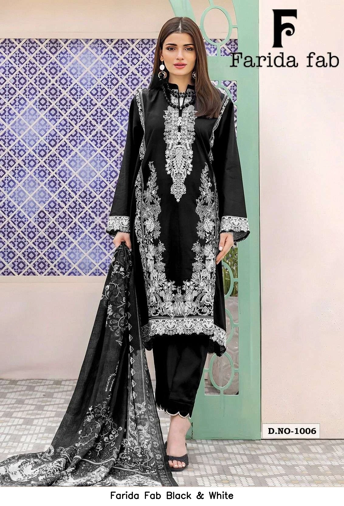 Farida Fab Black &amp; White 7