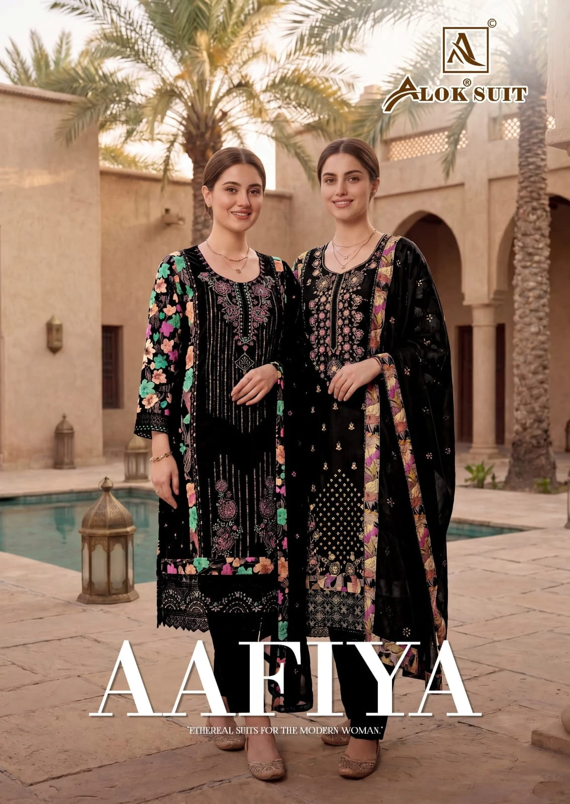 Alok Suit Aafiya 1