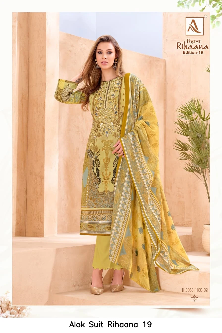 Alok Suit Rihaana 19 4