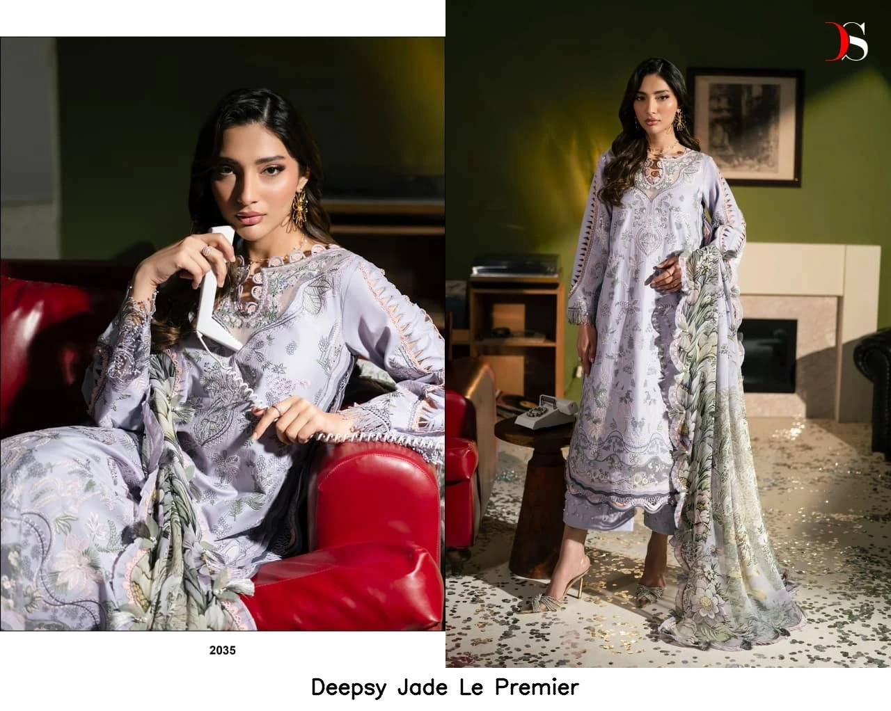Deepsy Jade Le Premier - Chiffon Dupatta 2