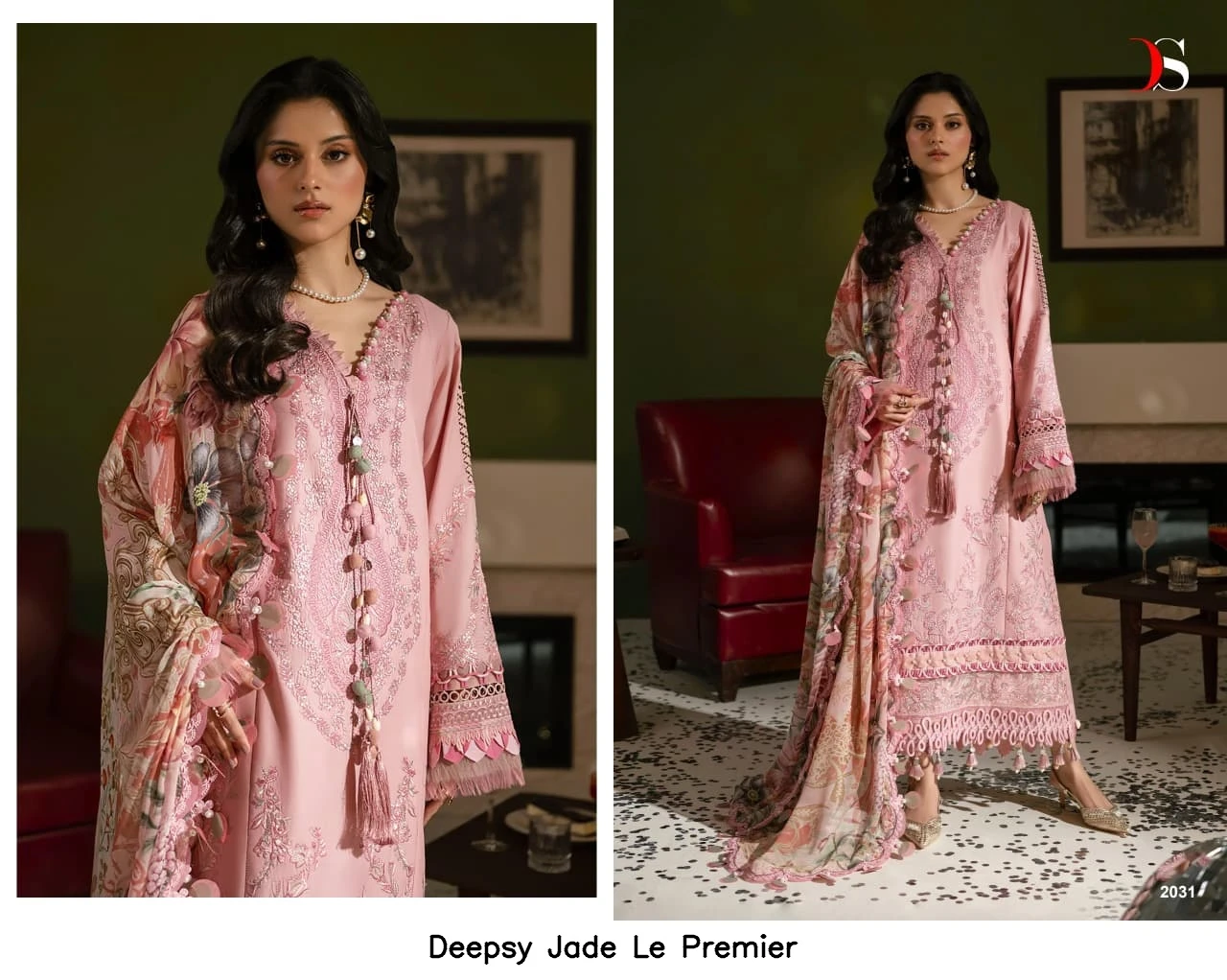 Deepsy Jade Le Premier - Chiffon Dupatta 6