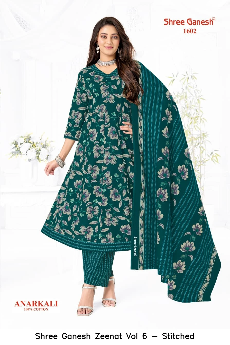 Shree Ganesh Zeenat Vol 6 - Stitched 5