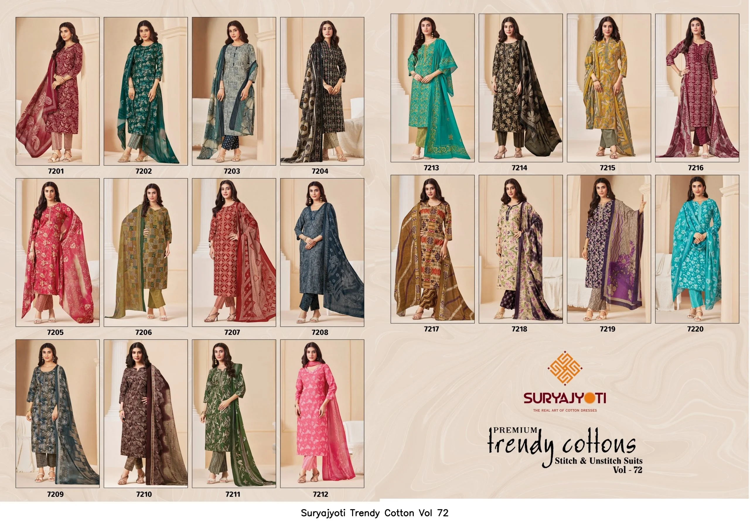 Suryajyoti Trendy Cotton Vol 72 21
