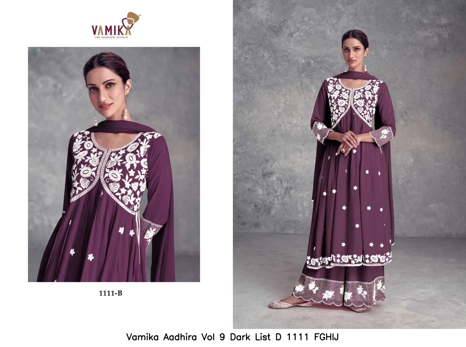 Vamika Aadhira Vol 9 Dark List D 1111 FGHIJ 3