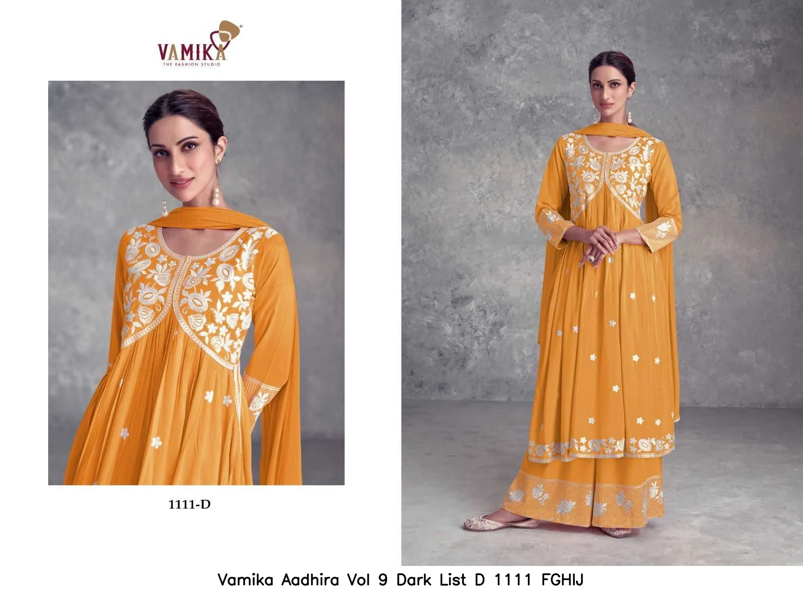 Vamika Aadhira Vol 9 Dark List D 1111 FGHIJ 6