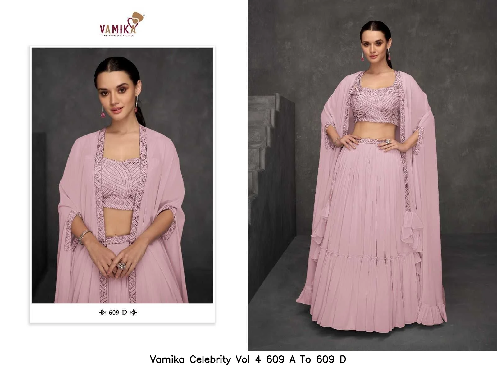 Vamika Celebrity Vol 4 609 A To 609 D 2