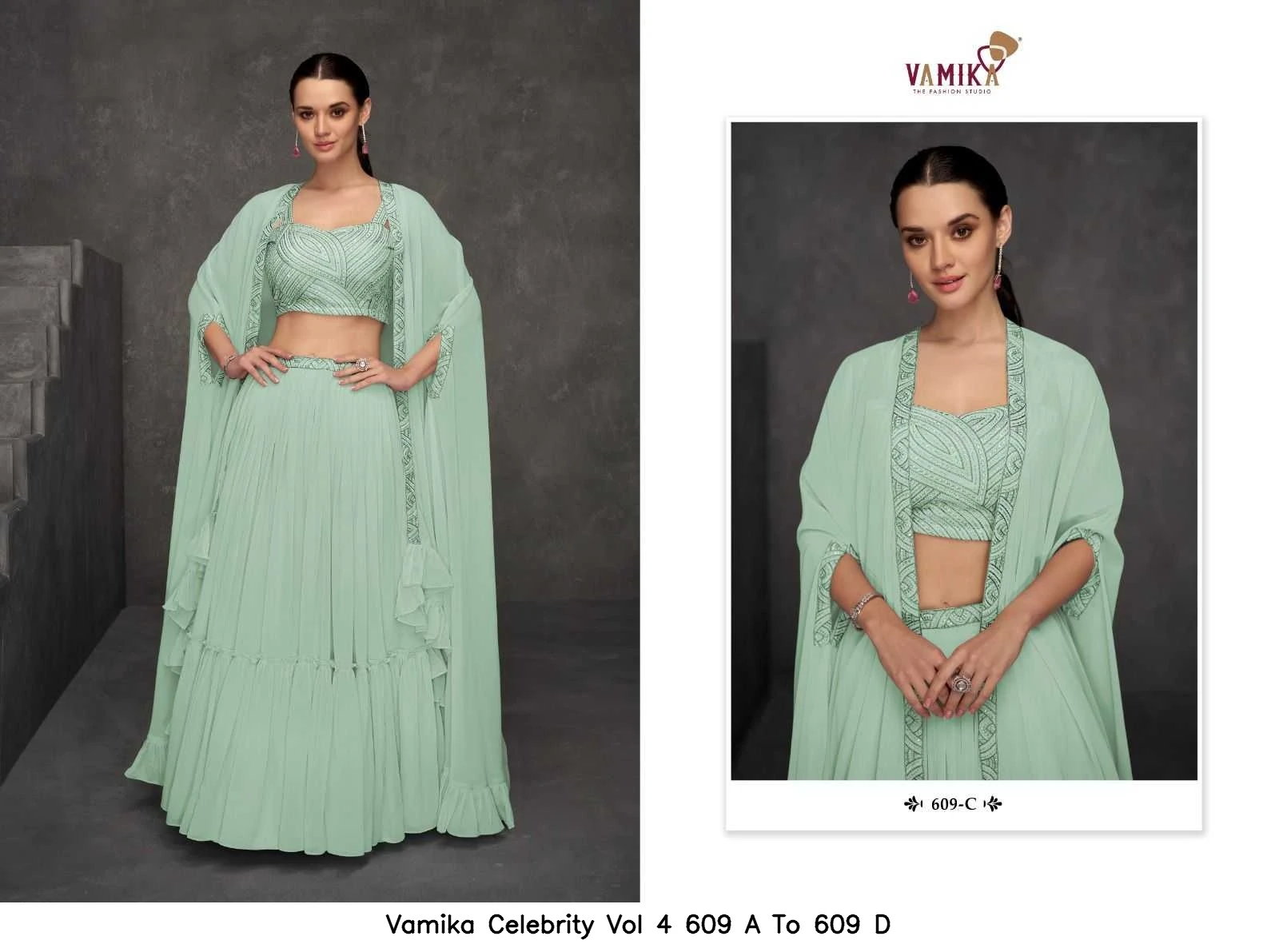 Vamika Celebrity Vol 4 609 A To 609 D 3