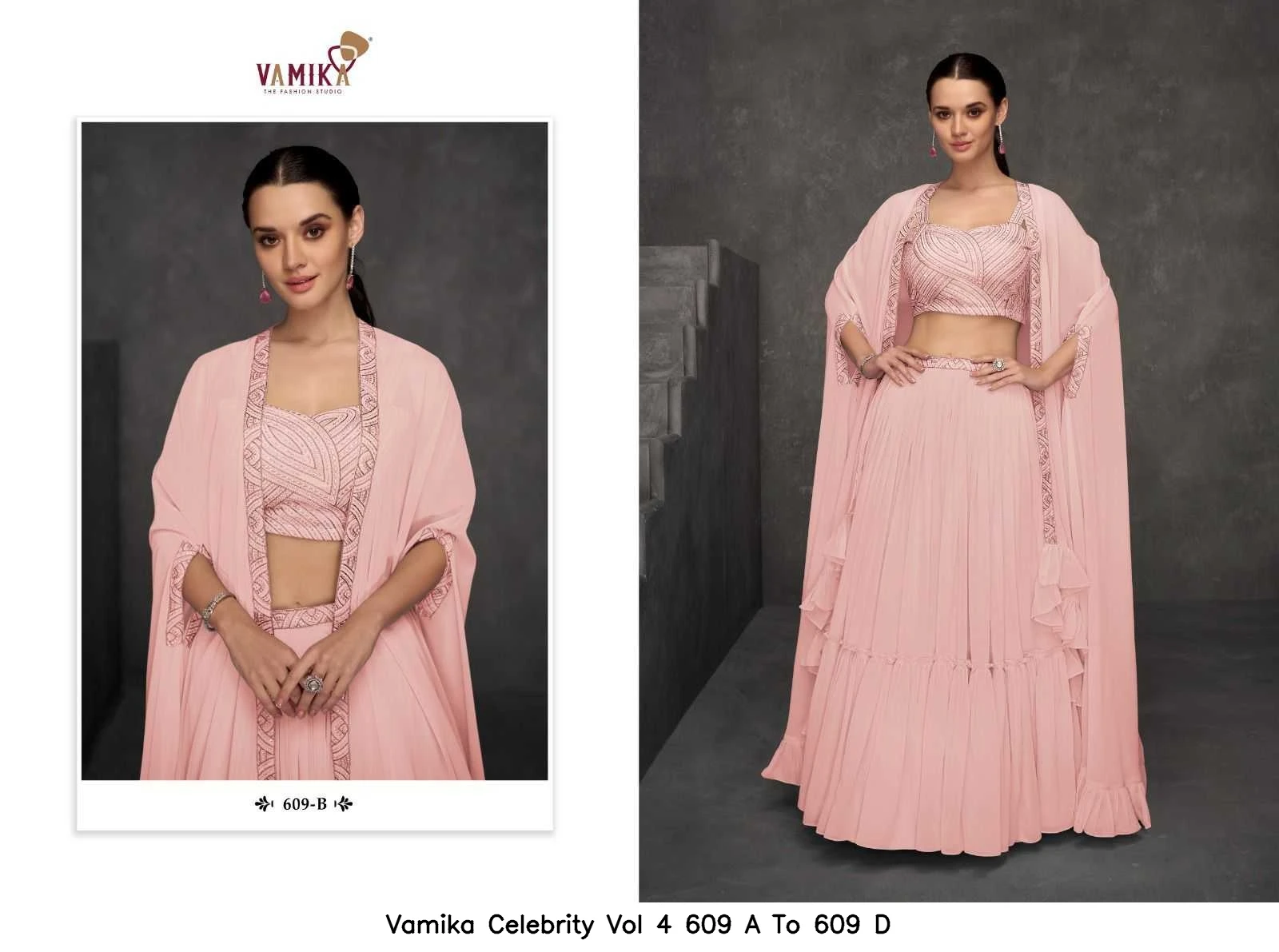 Vamika Celebrity Vol 4 609 A To 609 D 5
