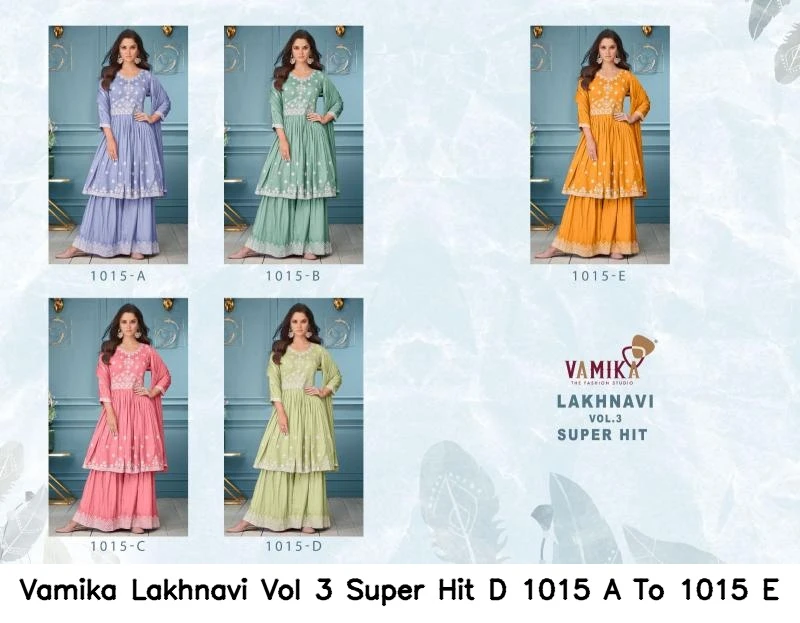 Vamika Lakhnavi Vol 3 Super Hit D 1015 A To 1015 E 7