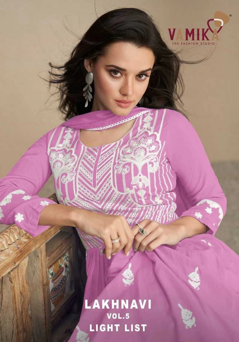 Vamika Lakhnavi Vol 5 Light Color 1