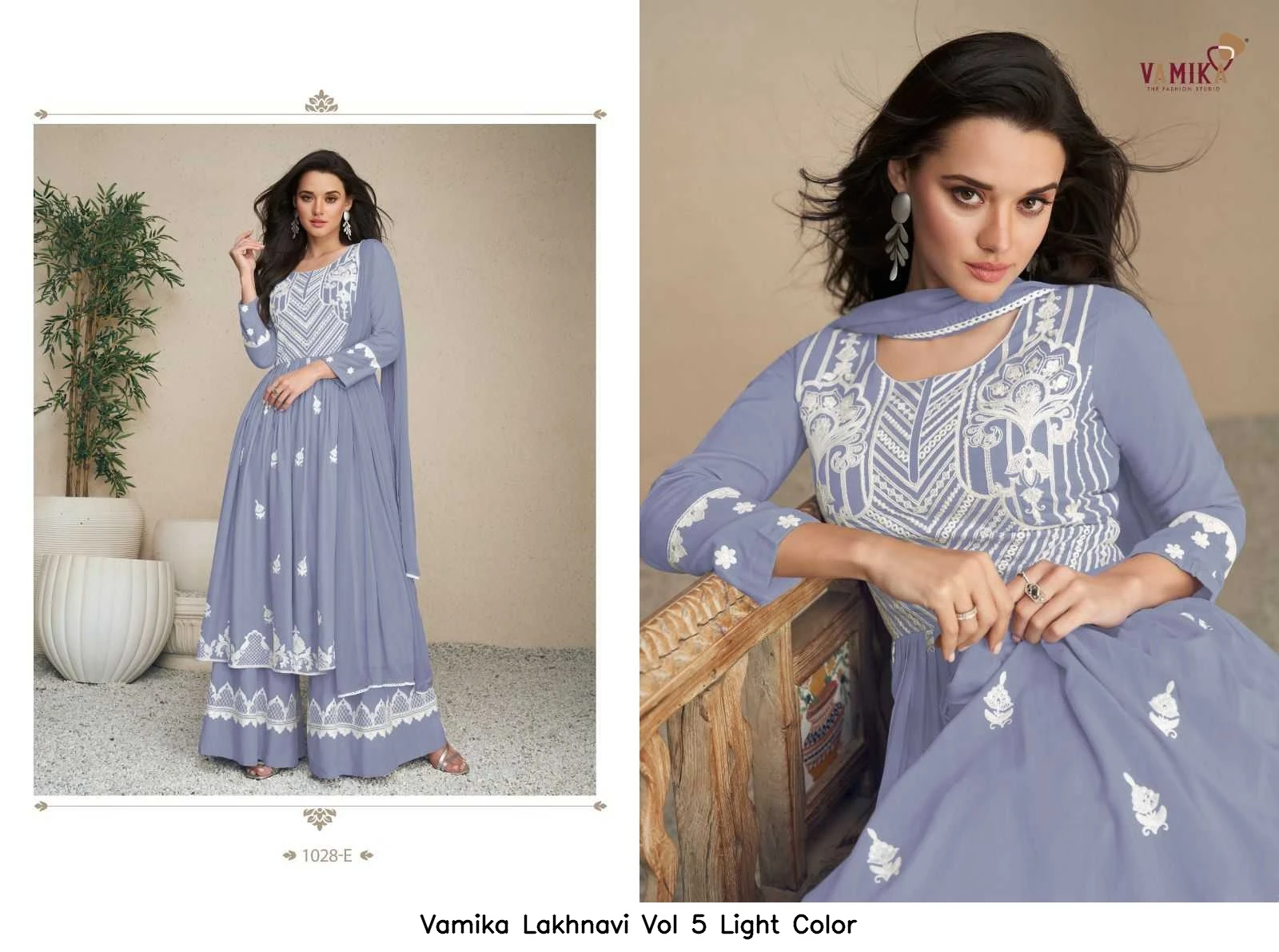 Vamika Lakhnavi Vol 5 Light Color 5