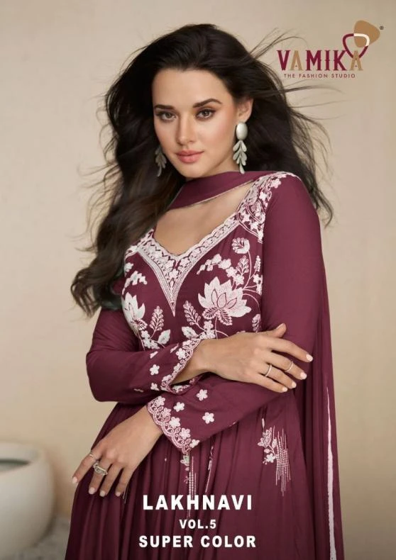 Vamika Lakhnavi Vol 5 Super Color D 1027 K To 1027 O