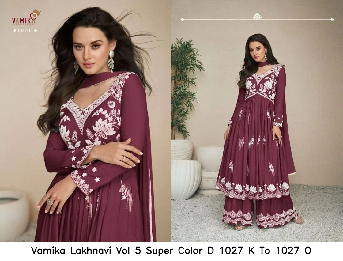 Vamika Lakhnavi Vol 5 Super Color D 1027 K To 1027 O 2