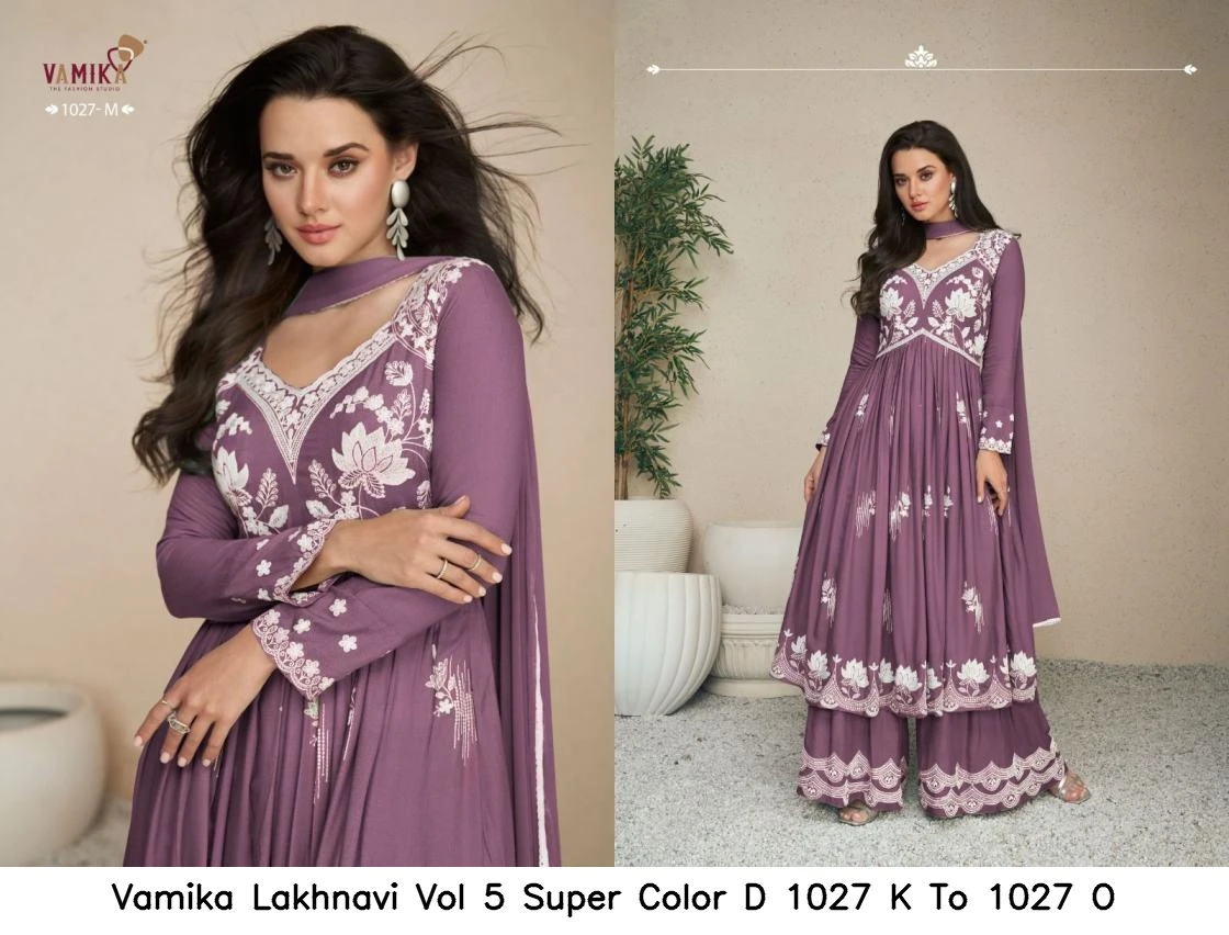 Vamika Lakhnavi Vol 5 Super Color D 1027 K To 1027 O 3