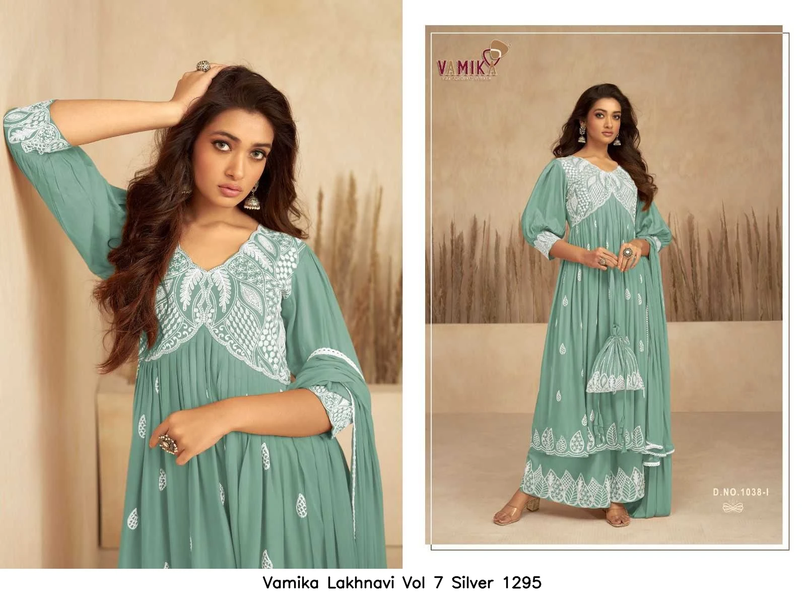 Vamika Lakhnavi Vol 7 Silver 1295 4