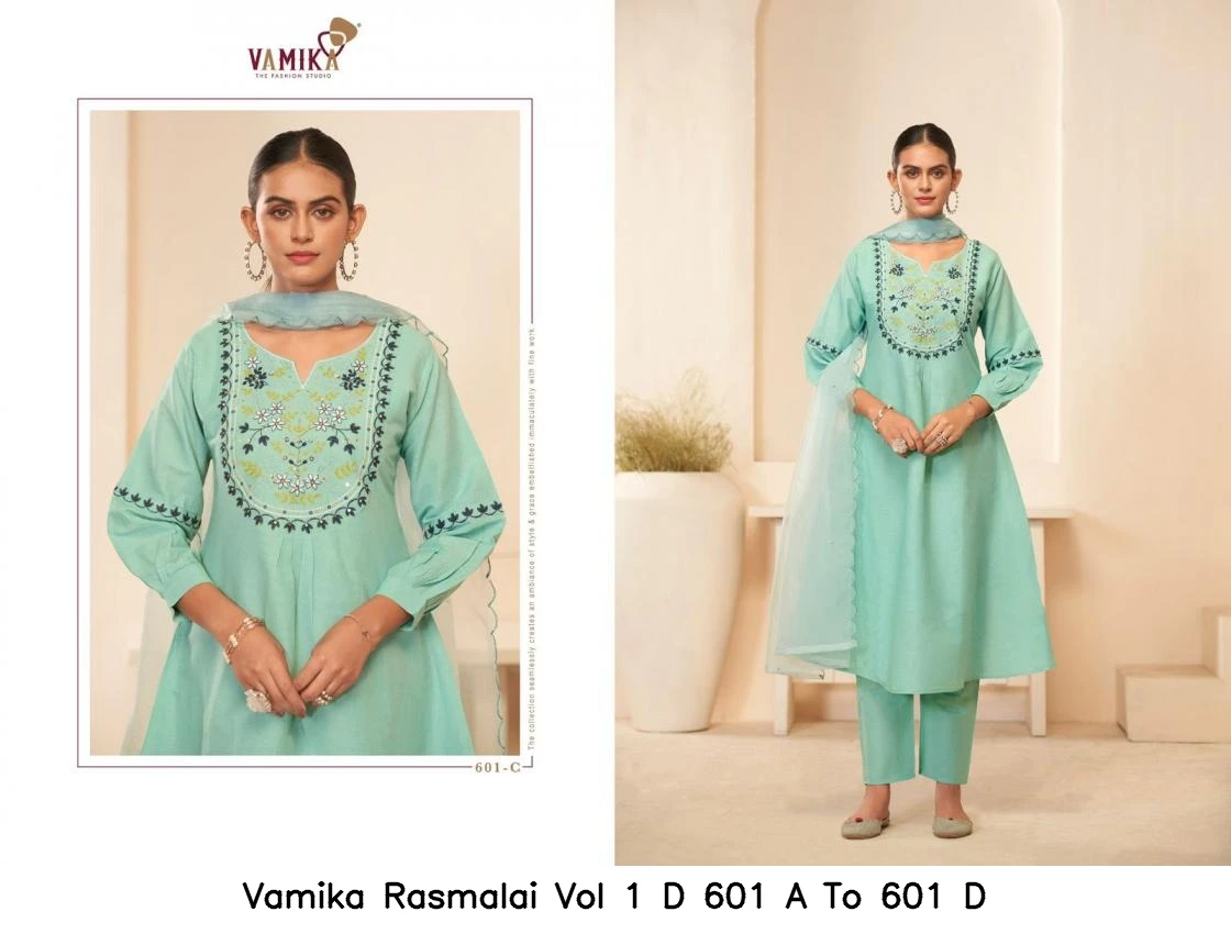 Vamika Rasmalai Vol 1 D 601 A To 601 D 4